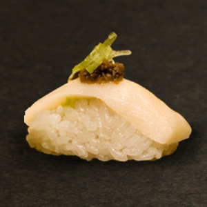 Butterfish nigiri w/ truffle