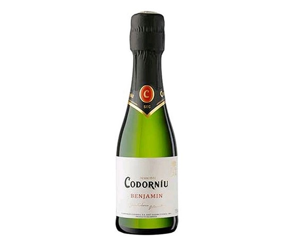Codorníu cava sparkling wine small bottle