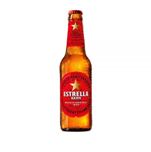 Botella Estrella Damm