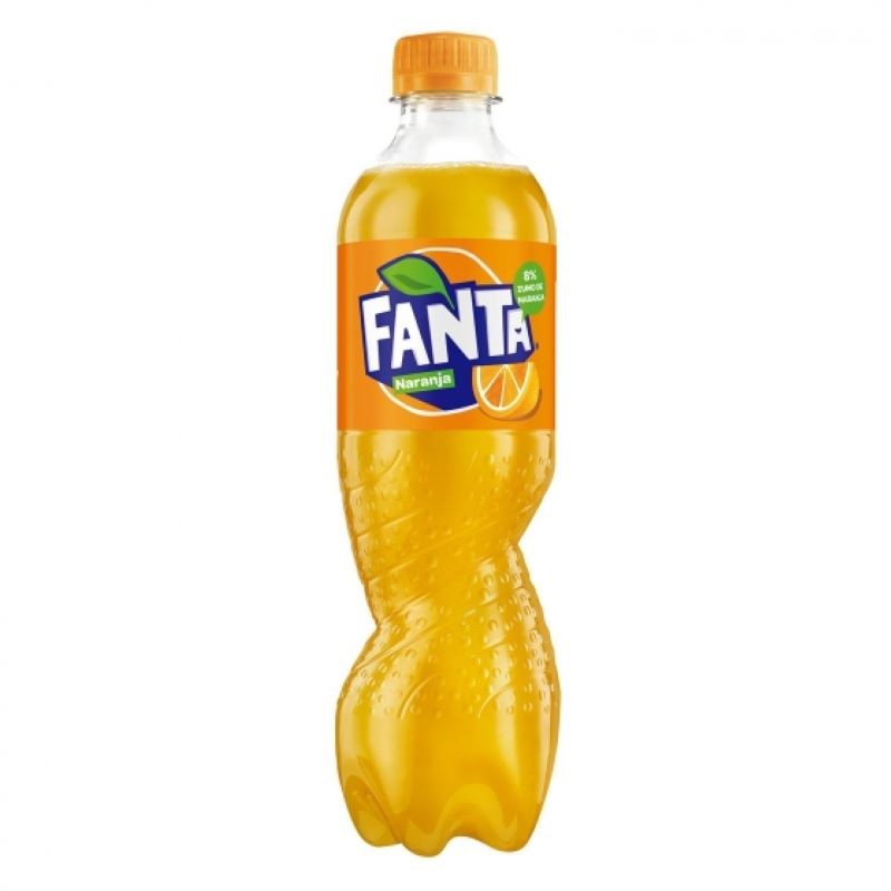 Fanta orange flavored 50 Cl
