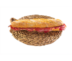 Premium Enrique Tomás 4 stars ham shoulder sandwich