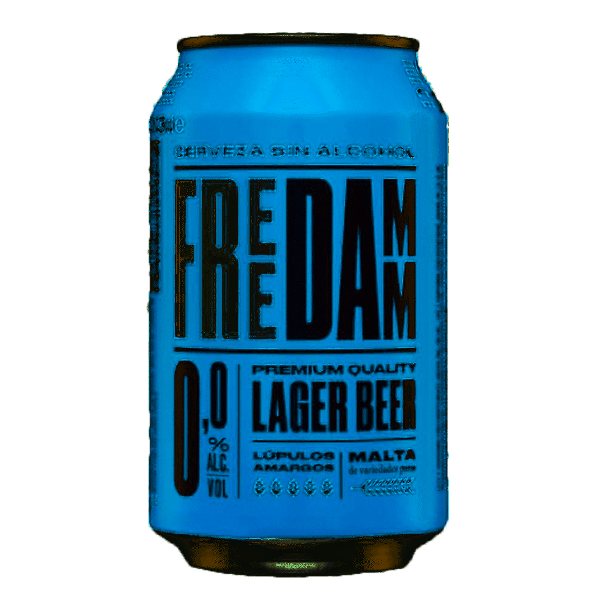33cl alcohol free beer can