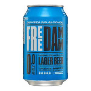 33cl alcohol free beer can